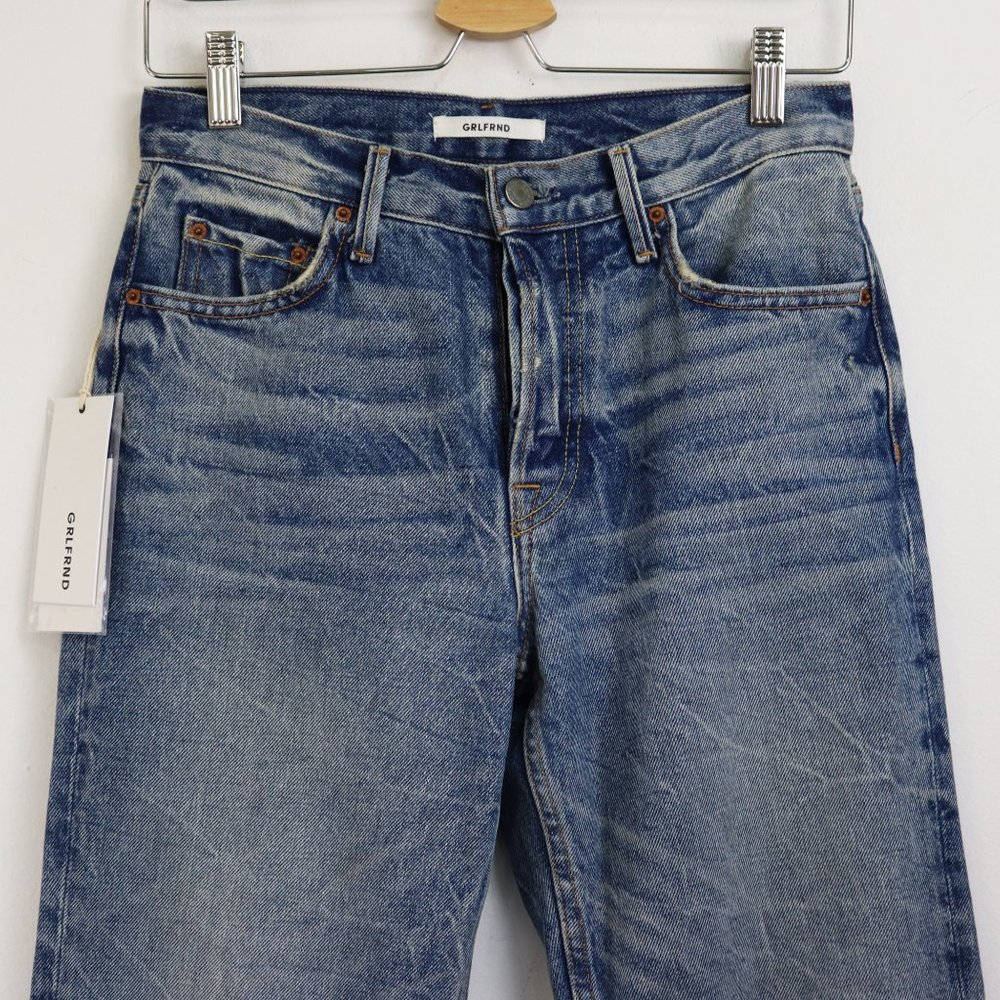 NWT GRLFRND Helena High-Rise Straight Jean Sharona - Picture 8 of 10